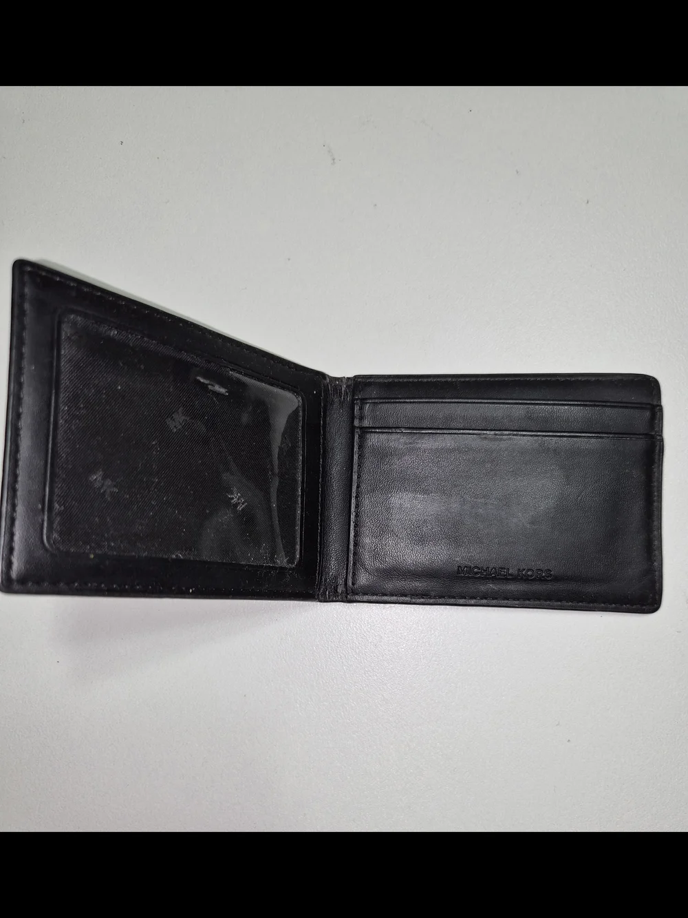 Michael Kors Black Monogram Card Holder